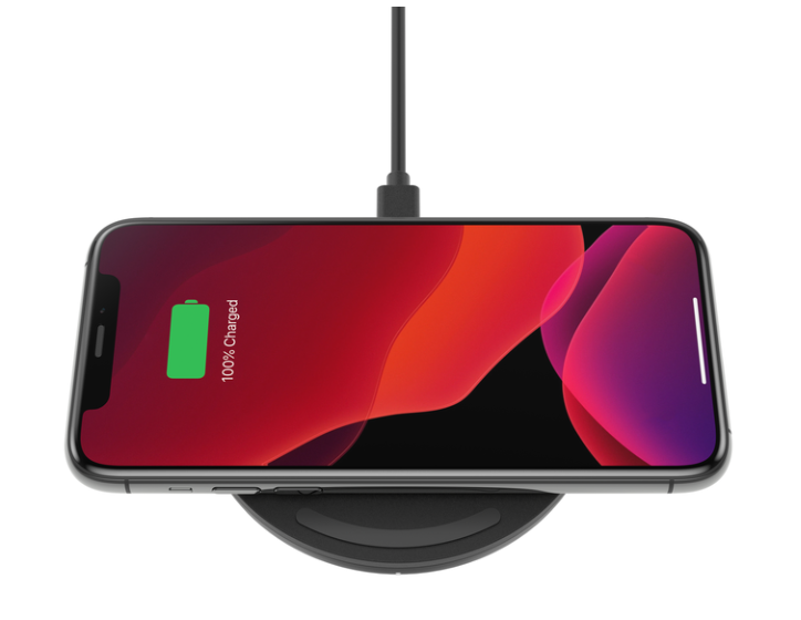 Belkin 10W Wireless Charging Pad + QC 3.0 Wall Charger + Cable