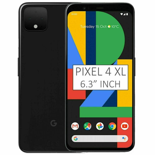 Google Pixel 4 XL 64GB Smartphone - Black/Orange - Unlocked