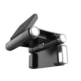 BRACKETRON BT1-935-2 Roadtripper Airplane Tablet Mount Holder/Mount for Universal - Black