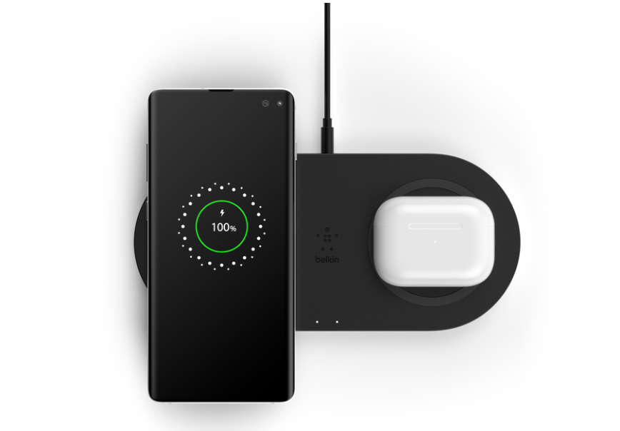 Belkin Wireless Charging Dual Pads 10W (Fast Charge)