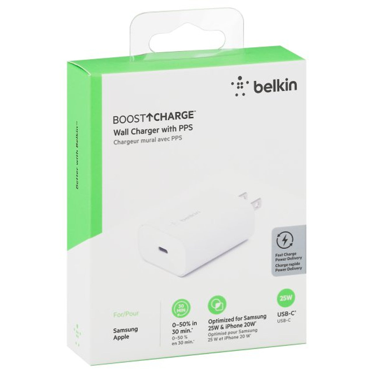 Belkin Wall Charger with PPS (Fast Charge)