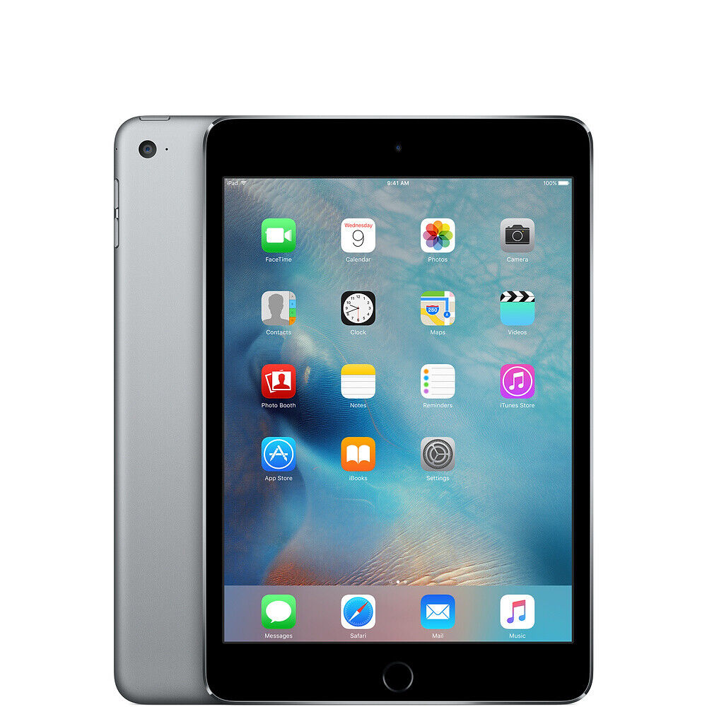 Apple iPad Mini 4 (7.9" Screen) 64GB - WiFi + Cellular