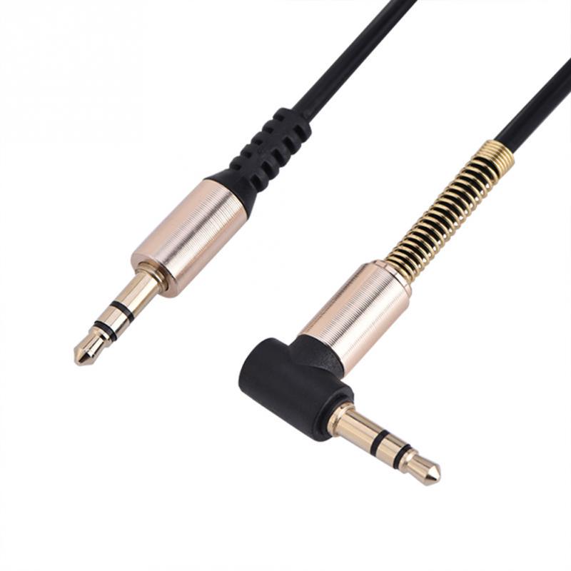 Sillito L-Shaped Spring AUX Cable freeshipping - SmartTech Deals