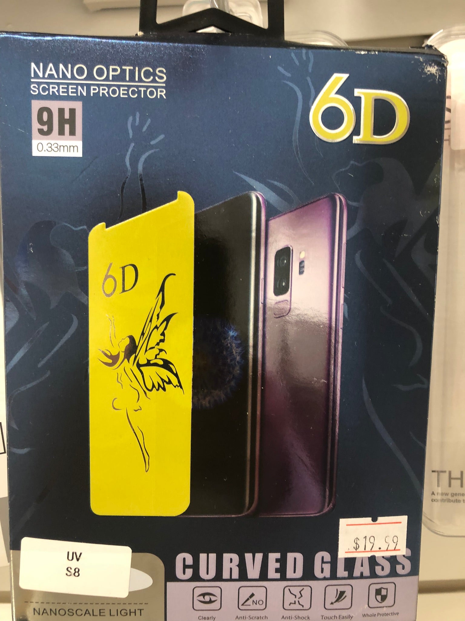 UV Nano Optics Full Glue Tempered Glass Screen Protector With Nano Scale Light freeshipping - SmartTech Deals