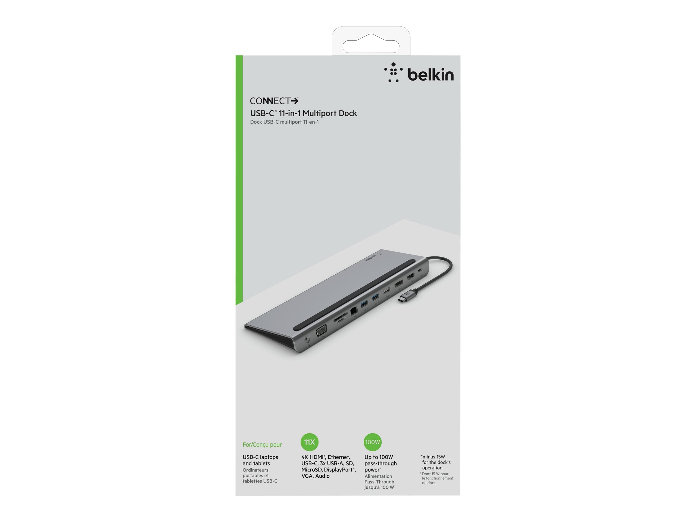 Belkin USB-C 11-in-1 Multiport Dock (Connect)