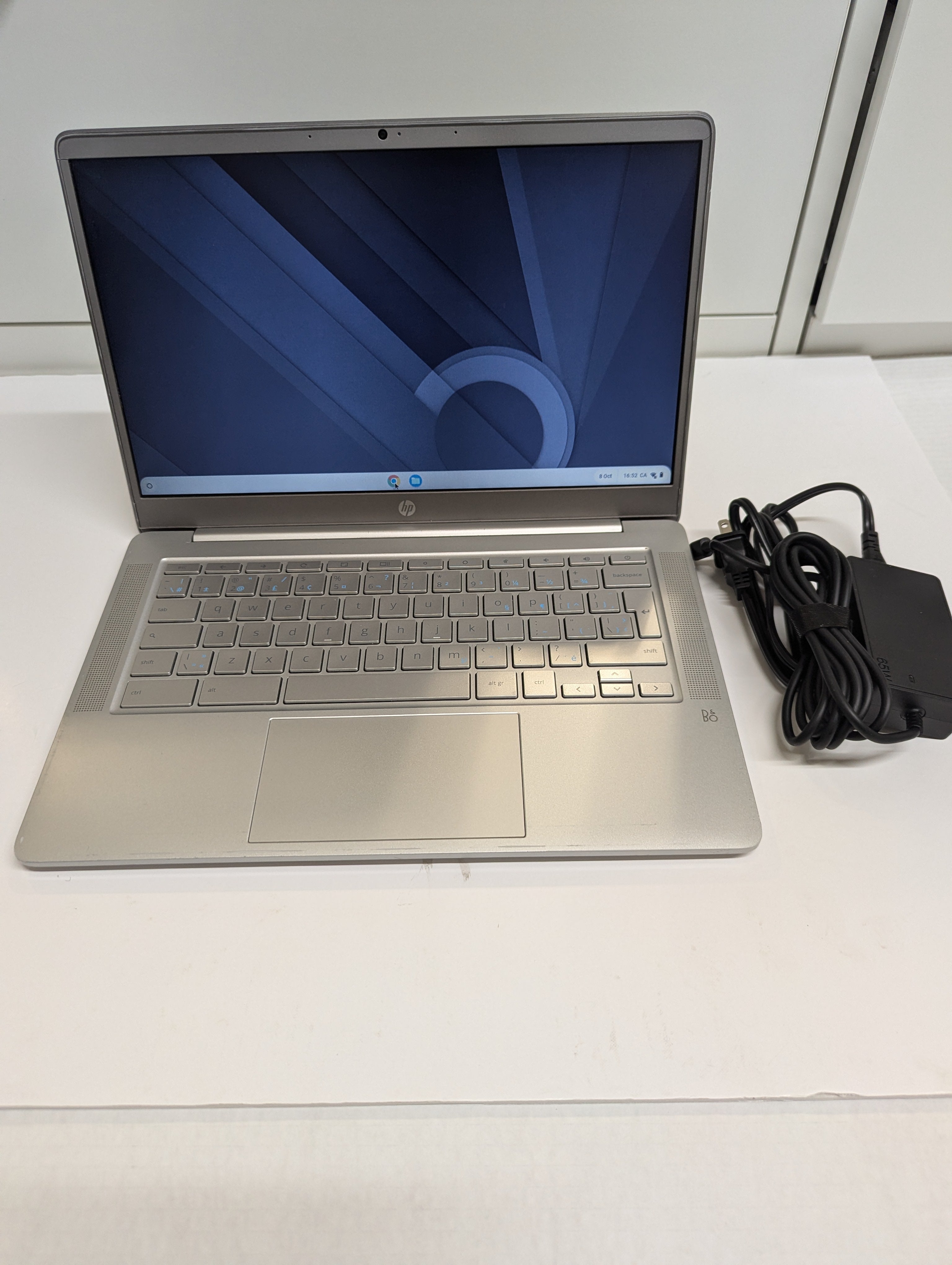 HP 14" Chromebook - Mineral Silver (Intel Celeron N4000/64GB eMMC/4GB RAM/Chrome) - Open Box