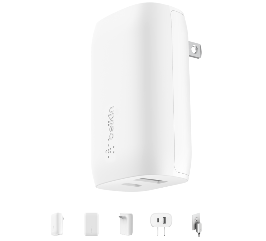Dual Wall Charger with PPS 37W